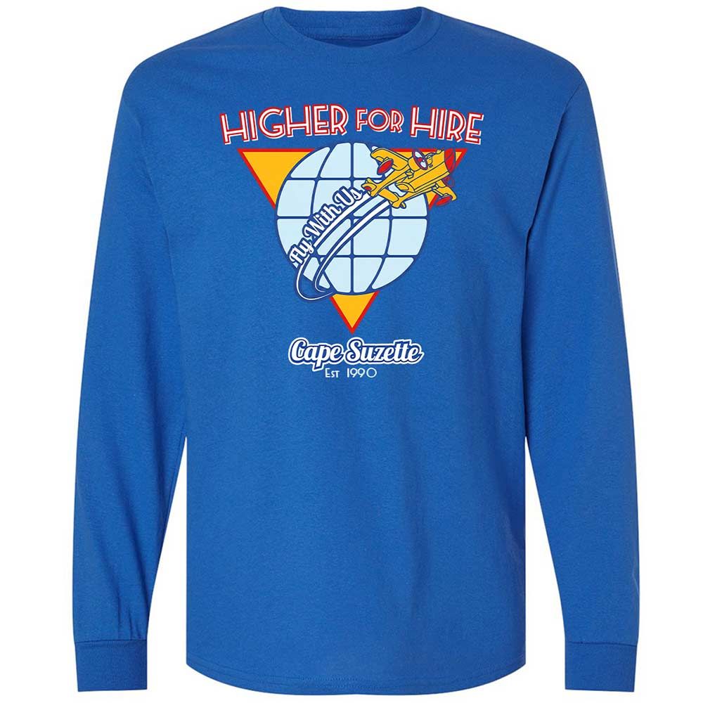 Higher For Hire - Royal - 3