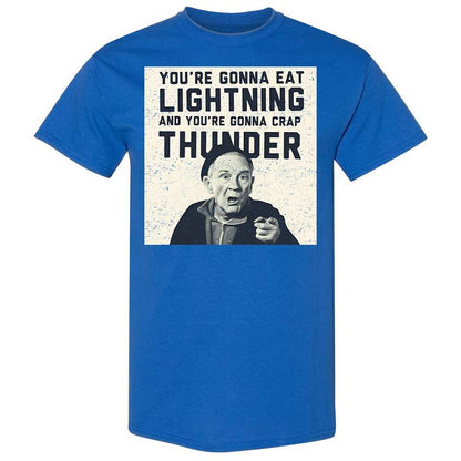 Classic Unisex T-Shirt - ZR9X7XJS - Royal - 3