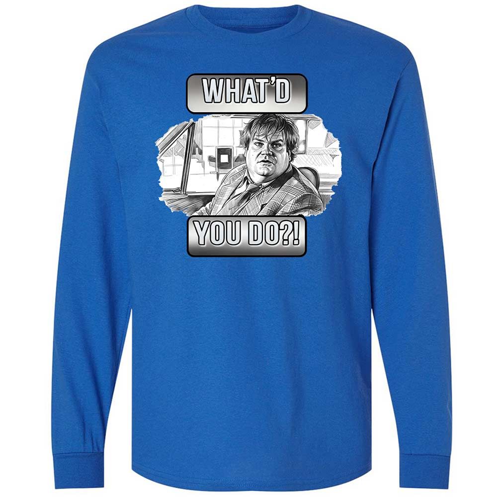 Long Sleeve T-Shirt - LAK42LZW - Royal - 3