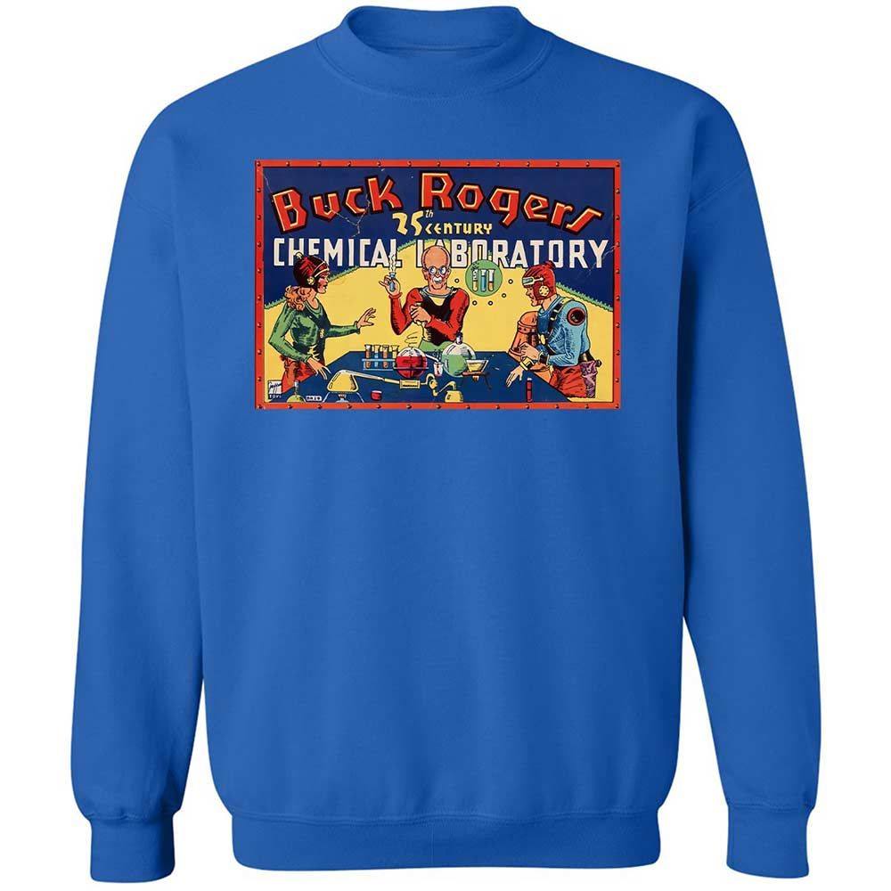 Classic Unisex Sweatshirt - RQE5U7KR - Royal - 3