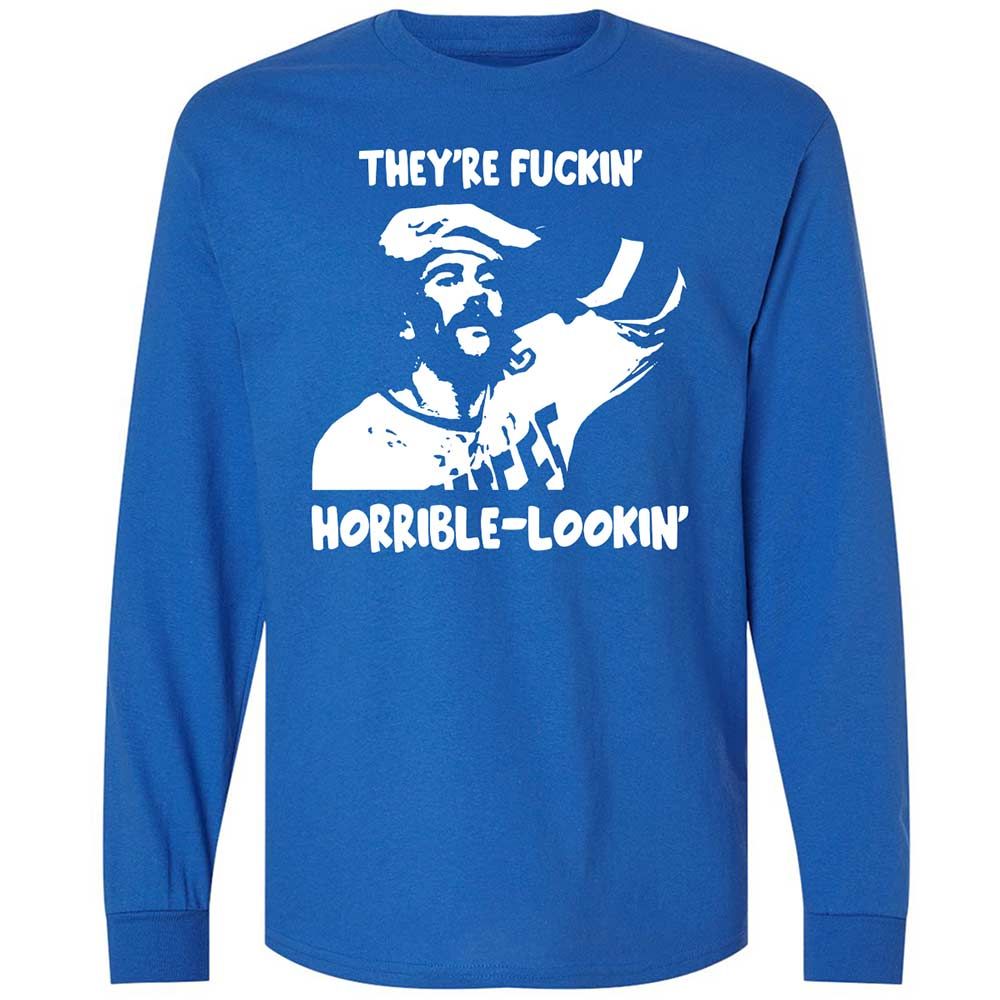 Long Sleeve T-Shirt - 97FLRZTA - Royal - 3