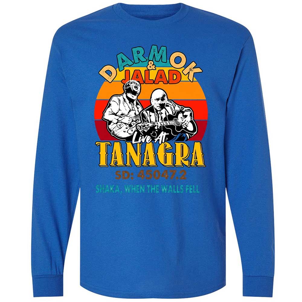 Long Sleeve T-Shirt - 4LH6RP1F - Royal - 3