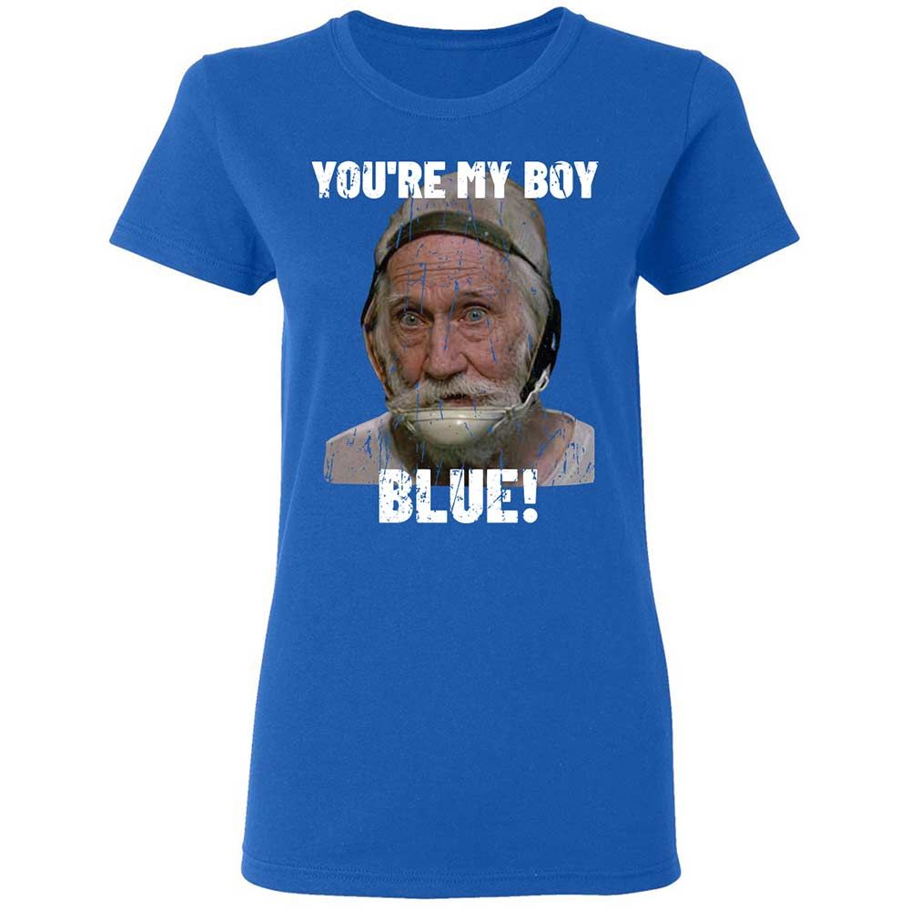 Women's T-Shirt - L597H7HF - Royal - 3