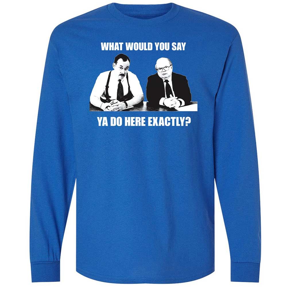 Long Sleeve T-Shirt - RLVL3X9J - Royal - 3