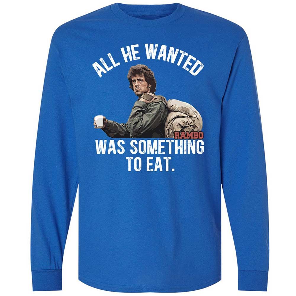 Long Sleeve T-Shirt - G3RH83A1 - Royal - 3