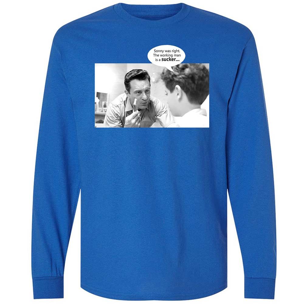 Long Sleeve T-Shirt - YGGLE5KP - Royal - 3