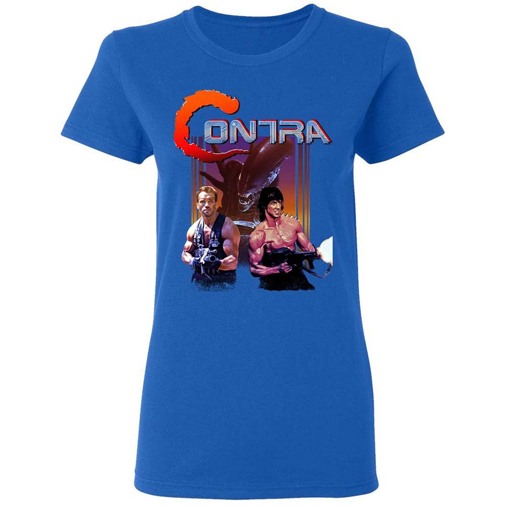 Women's T-Shirt - W9CV388R - Royal - 3