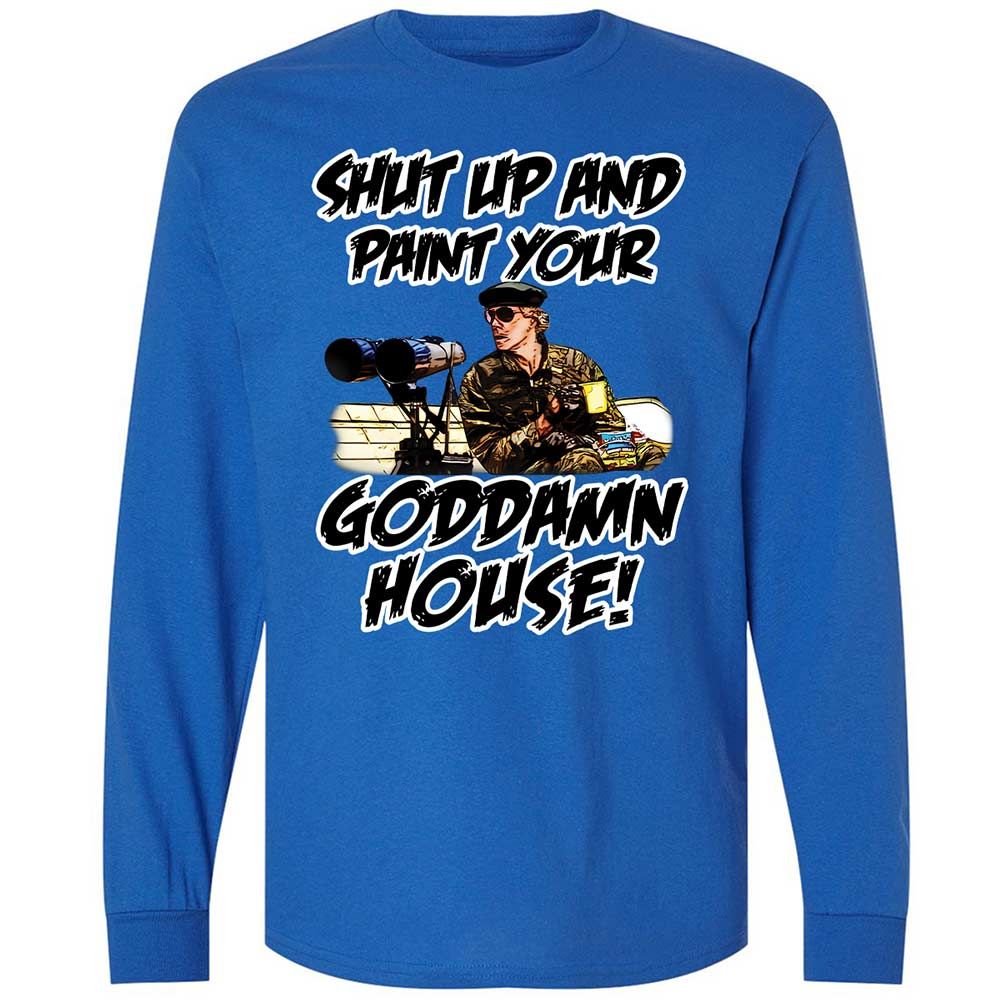 Long Sleeve T-Shirt - F5JVTDJ8 - Royal - 3