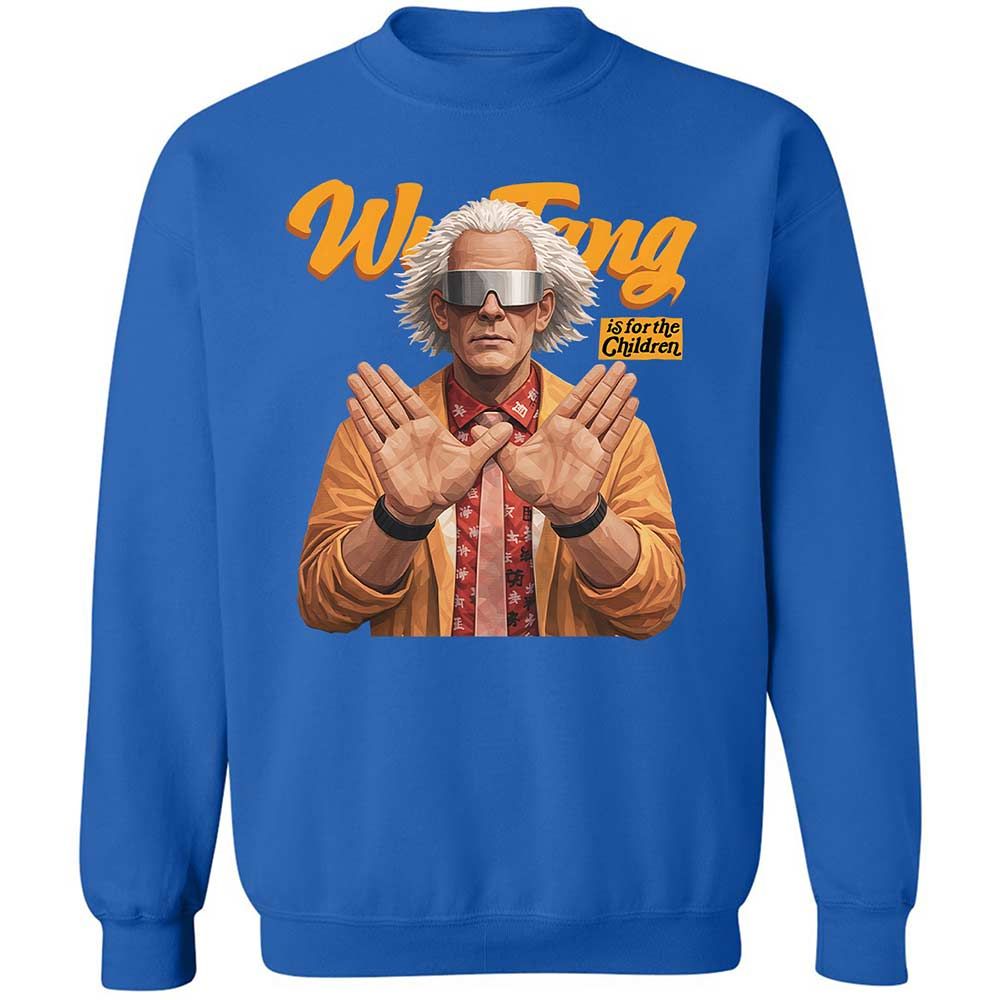 Classic Unisex Sweatshirt - Black - Royal - 3