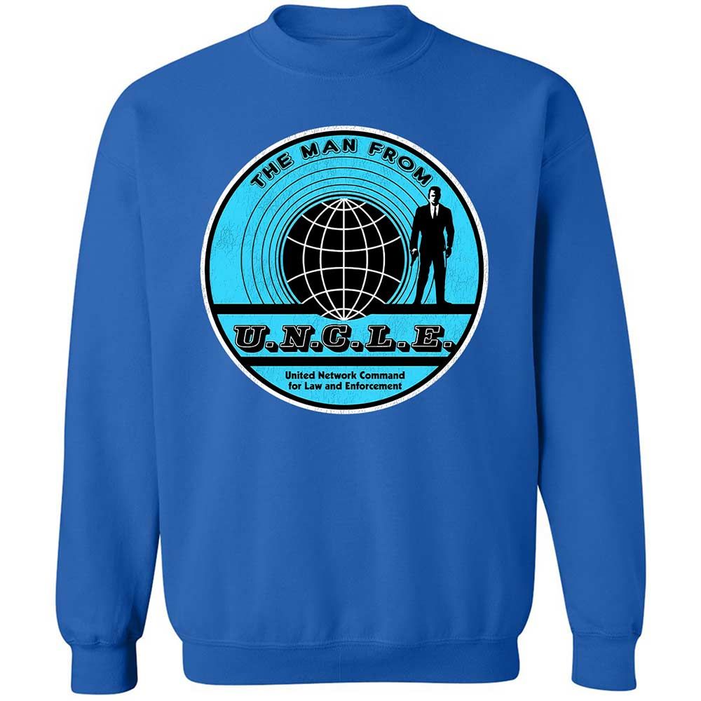 Classic Unisex Sweatshirt - 4WUD46VB - Royal - 3