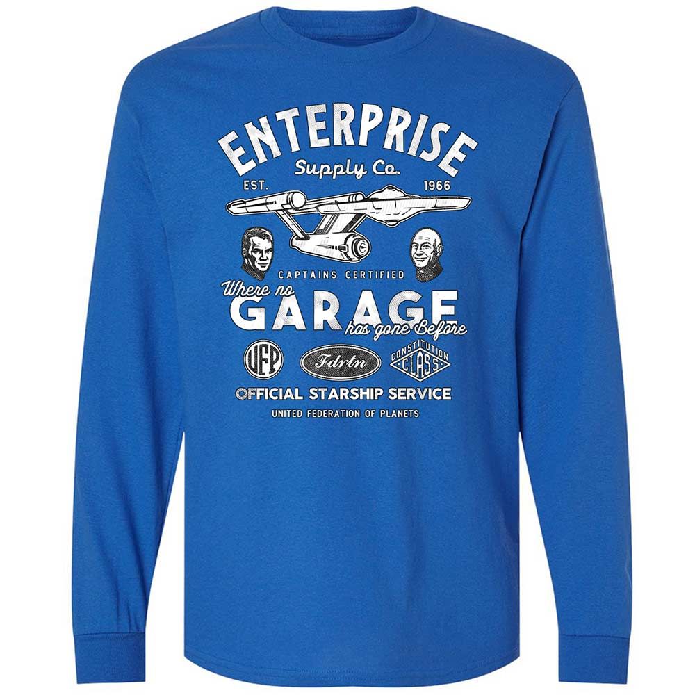 Long Sleeve T-Shirt - C3X9D9WE - Royal - 3