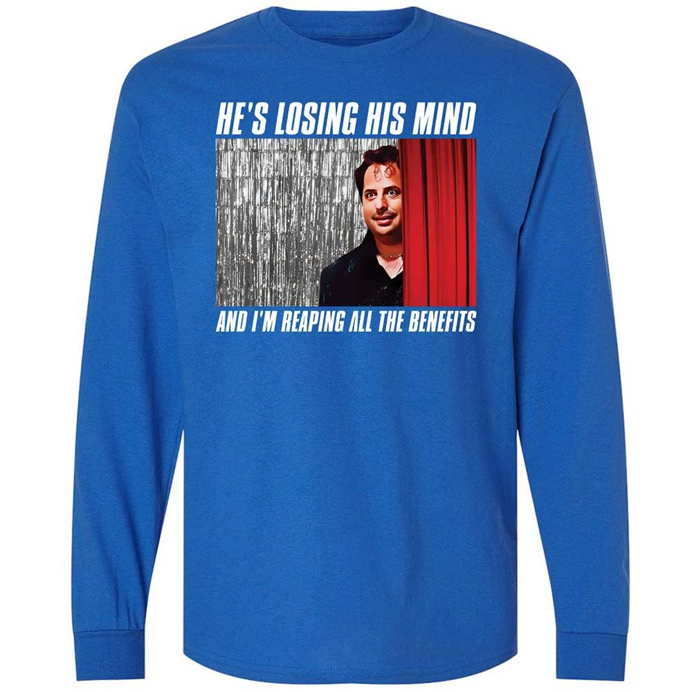 Long Sleeve T-Shirt - QQNU4QQ7 - Royal - 3