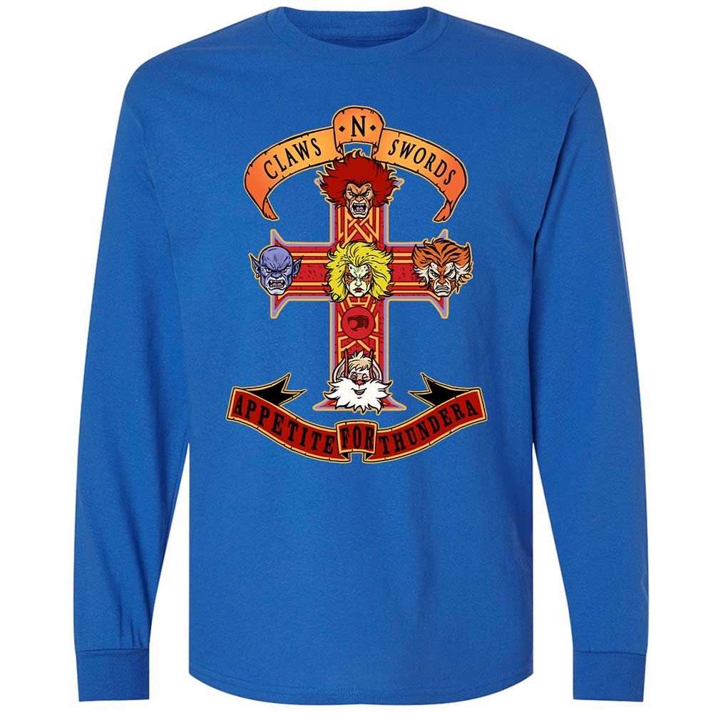 Long Sleeve T-Shirt - HYSDNGJ1 - Royal - 3
