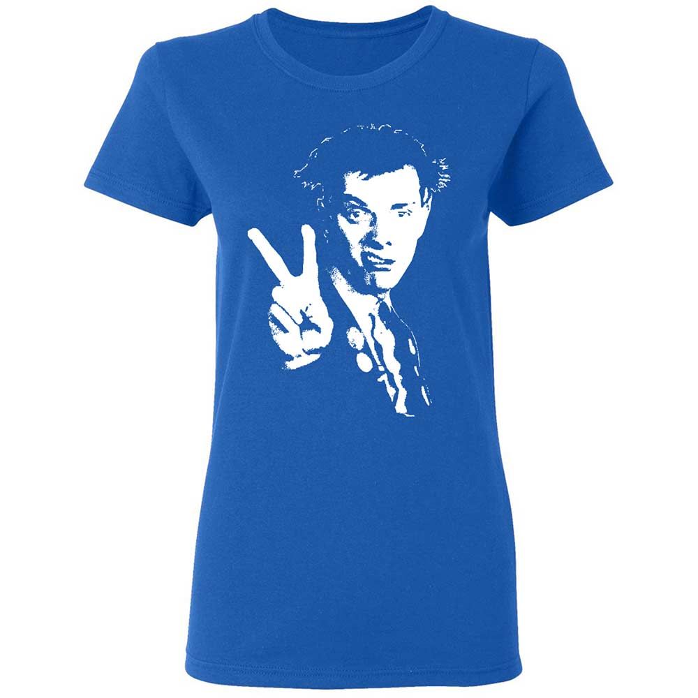 Women's T-Shirt - Black - Royal - 3