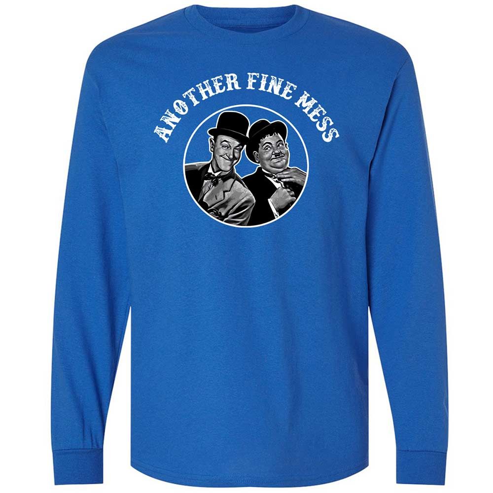 Long Sleeve T-Shirt - B2HC7CUP - Royal - 3
