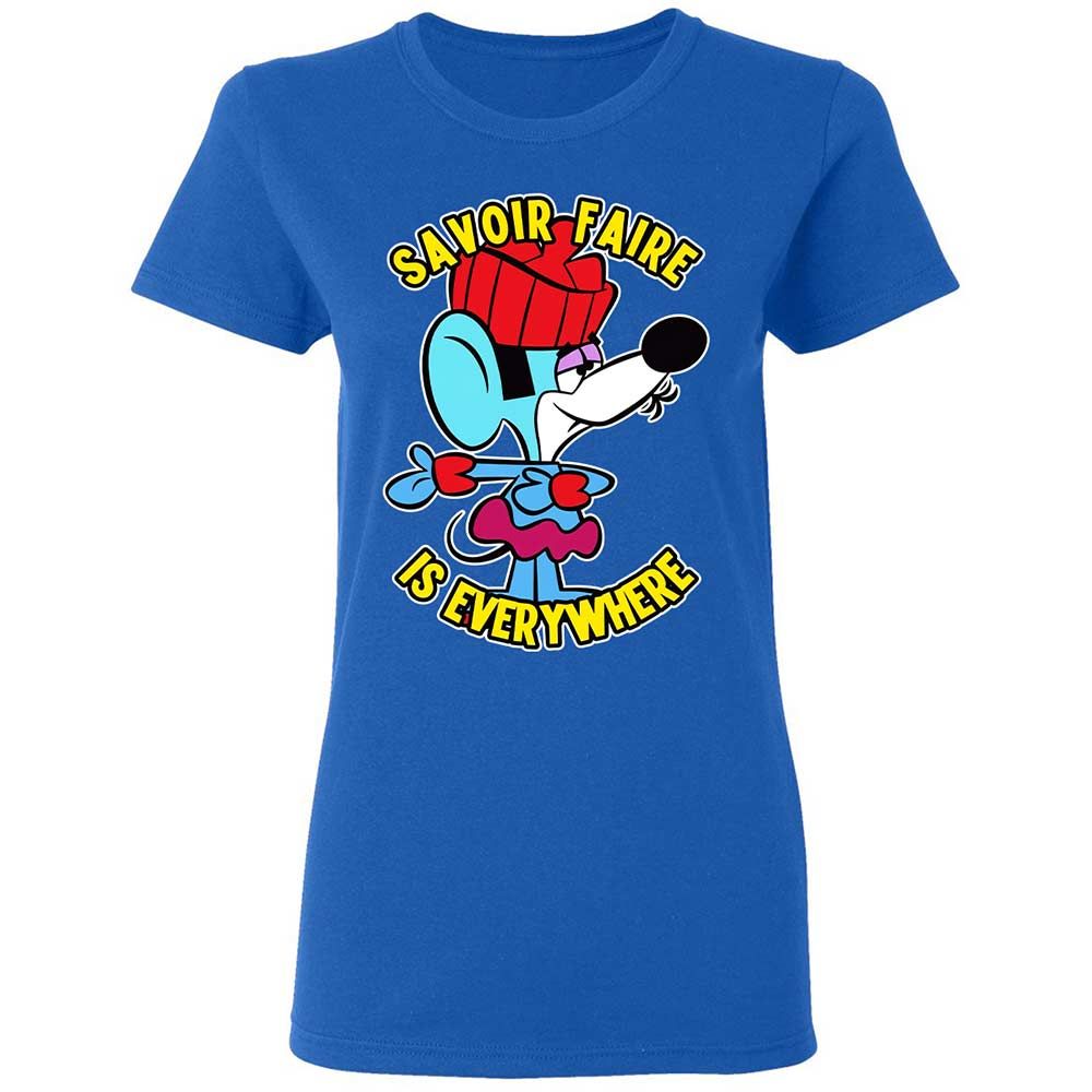 Women's T-Shirt - L8CFZW14 - Royal - 3