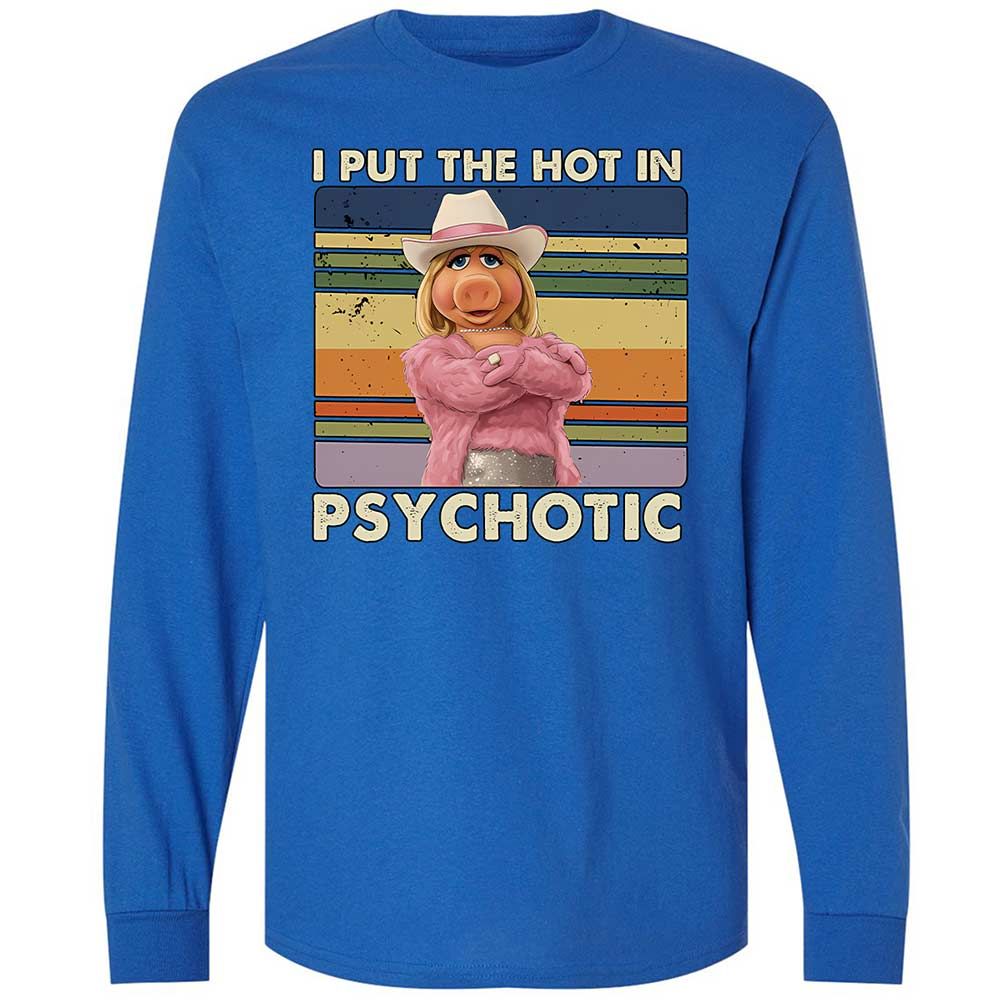 Long Sleeve T-Shirt - T468ZKCZ - Royal - 3