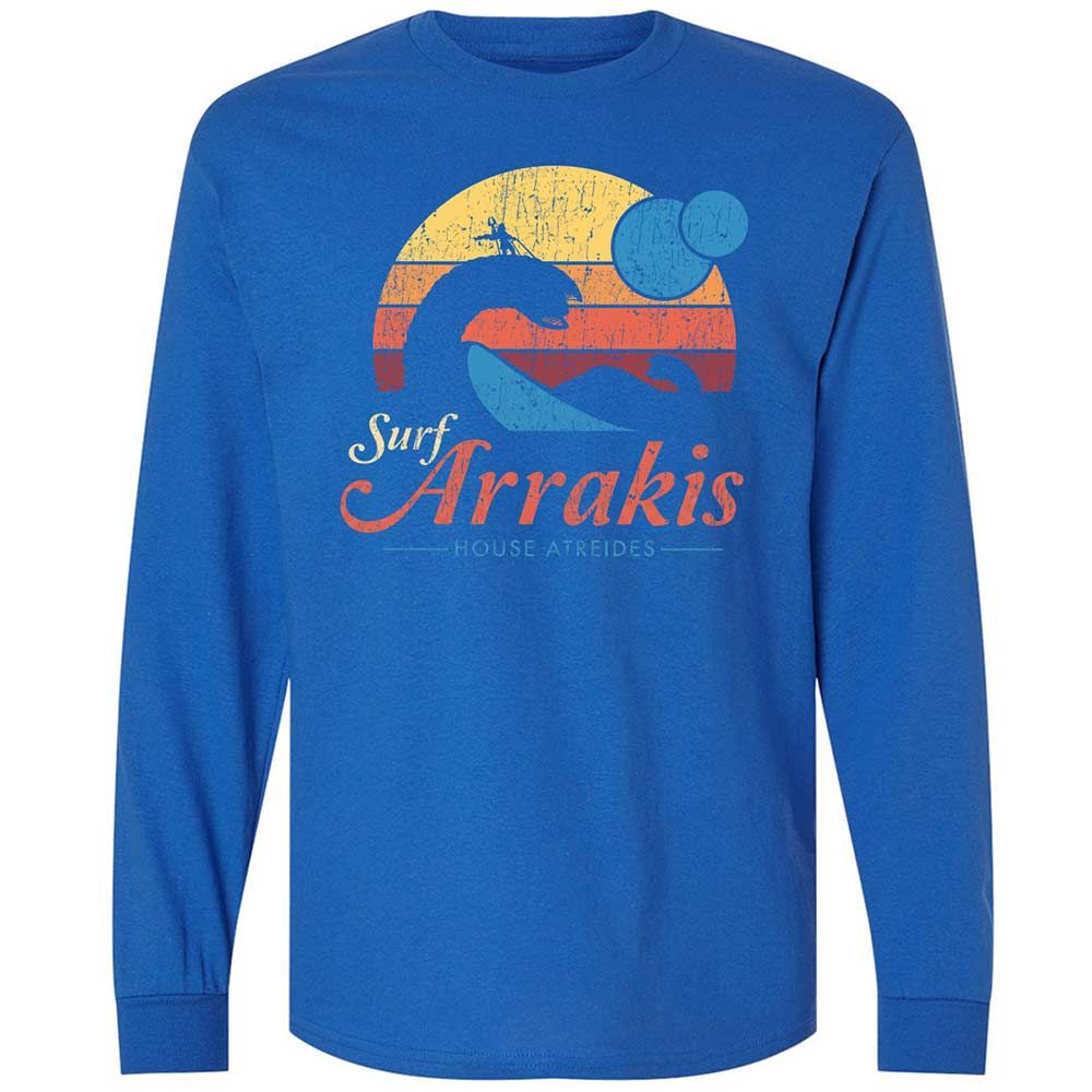 Long Sleeve T-Shirt - 3KBCDFCS - Royal - 3