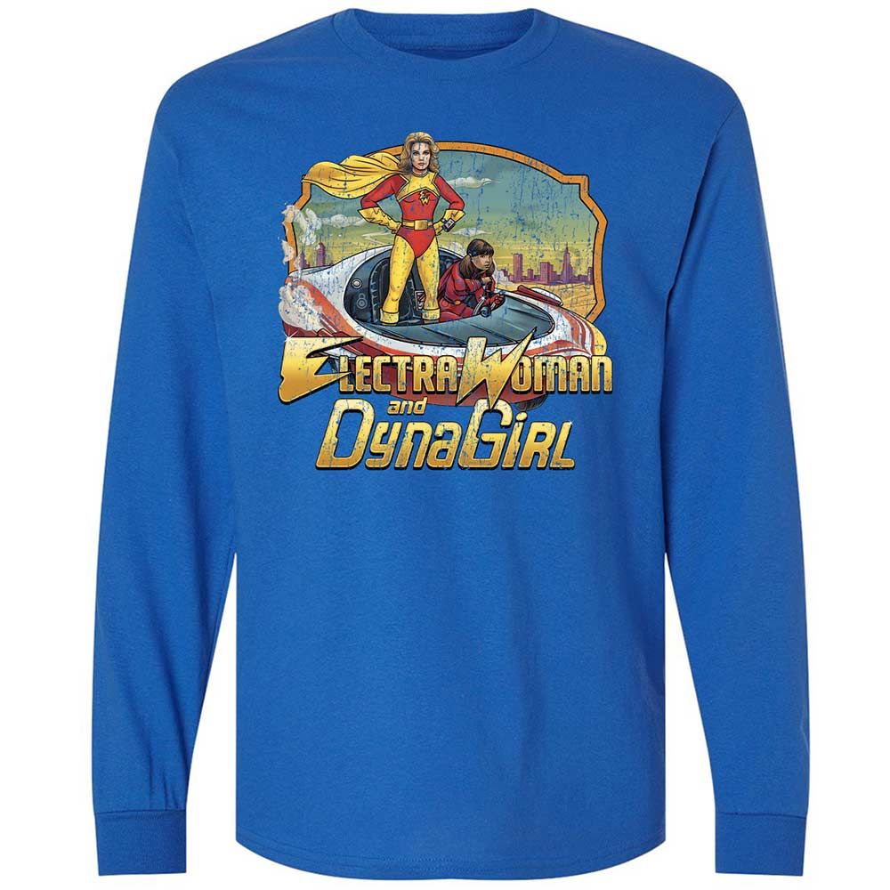 Long Sleeve T-Shirt - 1HFGJRXU - Royal - 3
