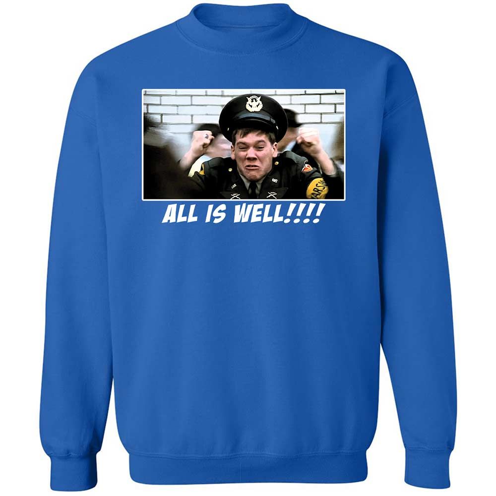 Classic Unisex Sweatshirt - VXBWUX97 - Royal - 3