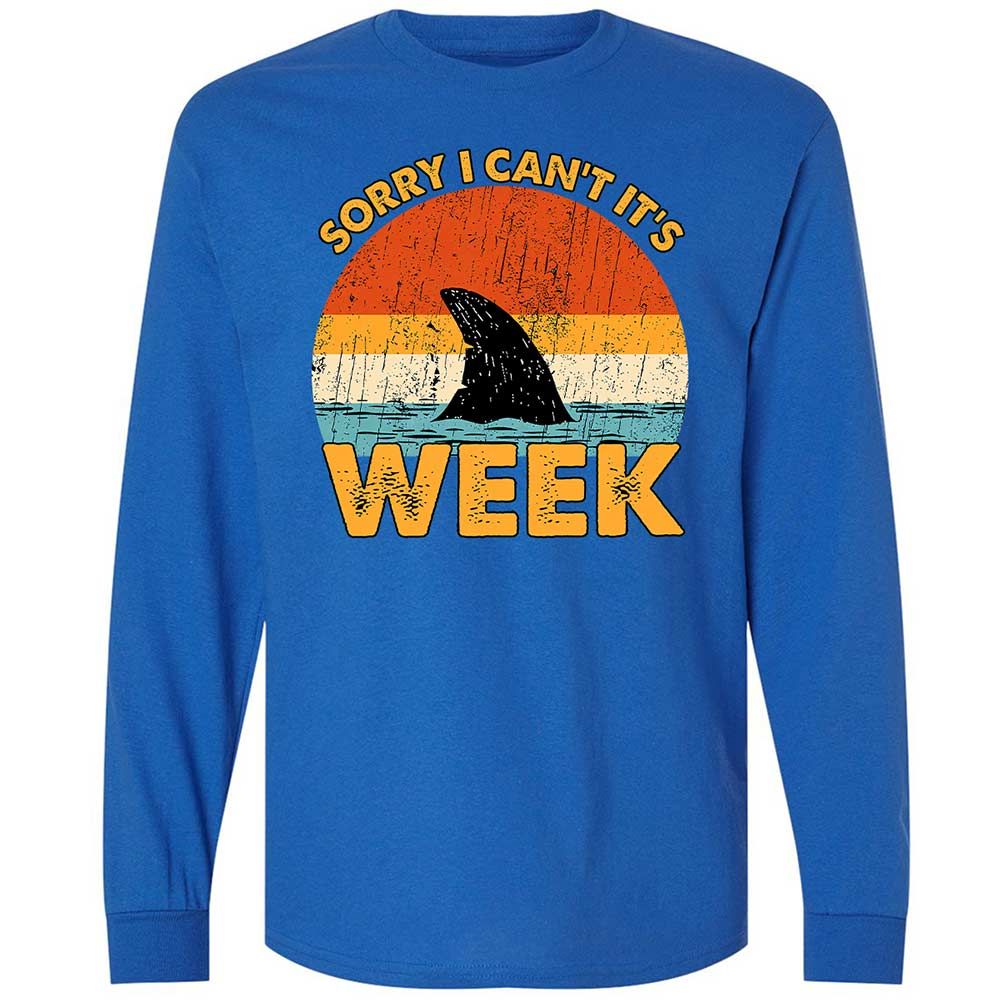 Long Sleeve T-Shirt - 9DNRWVA5 - Royal - 3