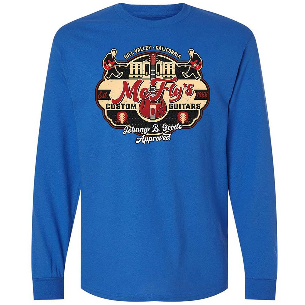 Long Sleeve T-Shirt - ZMSG6PQ7 - Royal - 3