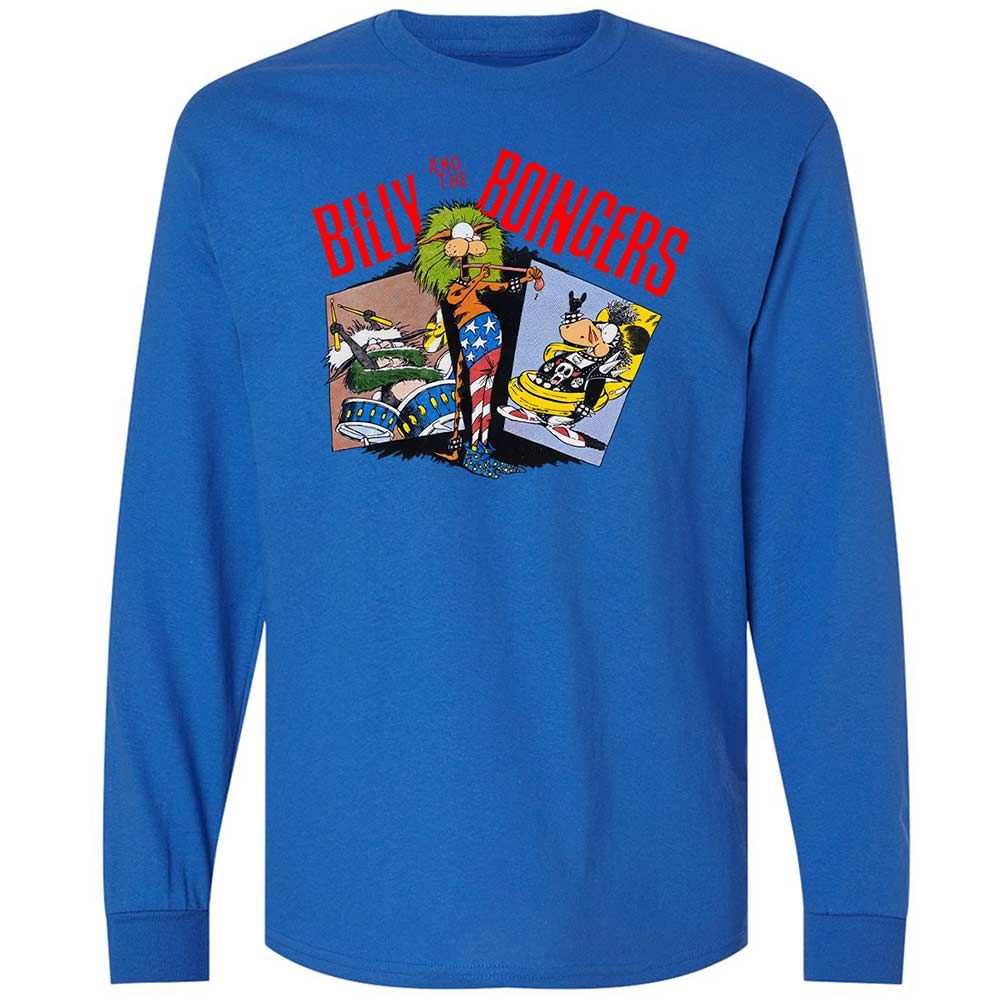 Long Sleeve T-Shirt - BY9T3K3G - Royal - 3