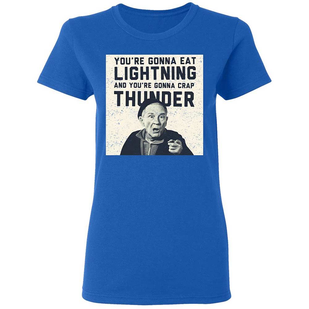 Women's T-Shirt - 89QRDMYG - Royal - 3
