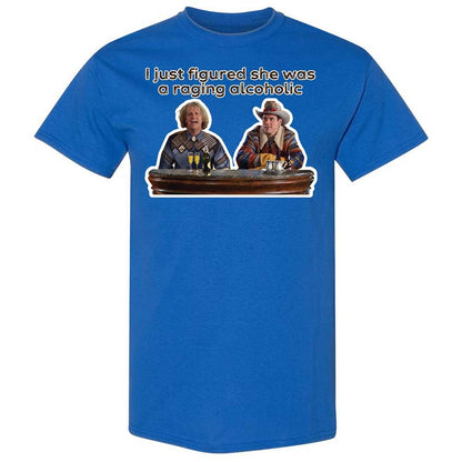 Classic Unisex T-Shirt - QM7CNM9N - Royal - 3