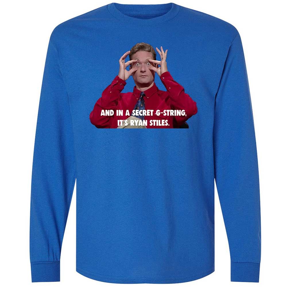 Long Sleeve T-Shirt - 2FDJXZWR - Royal - 3