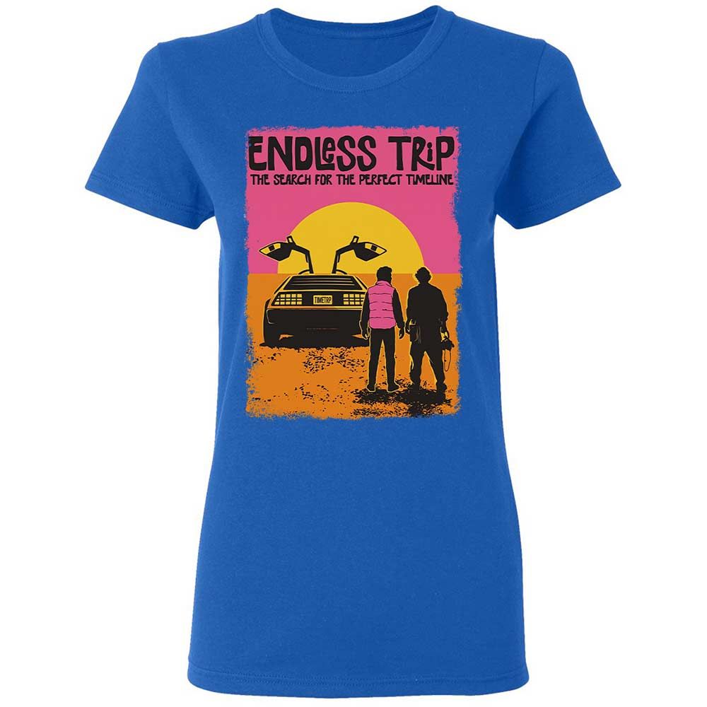 Women's T-Shirt - D1DH8KN8 - Royal - 3