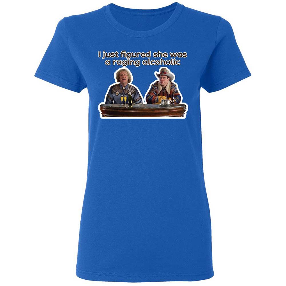 Women's T-Shirt - 4KC3NLHQ - Royal - 3
