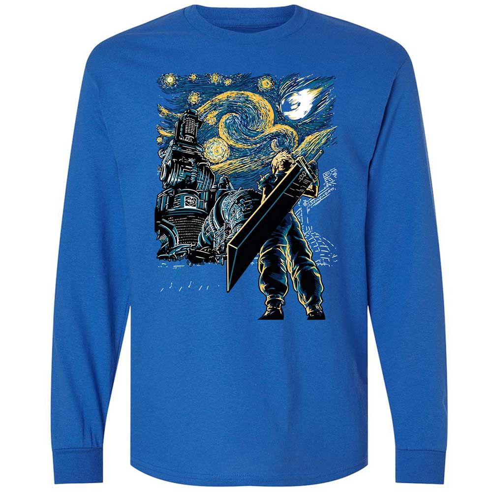 Long Sleeve T-Shirt - 3J7FWS2A - Royal - 3