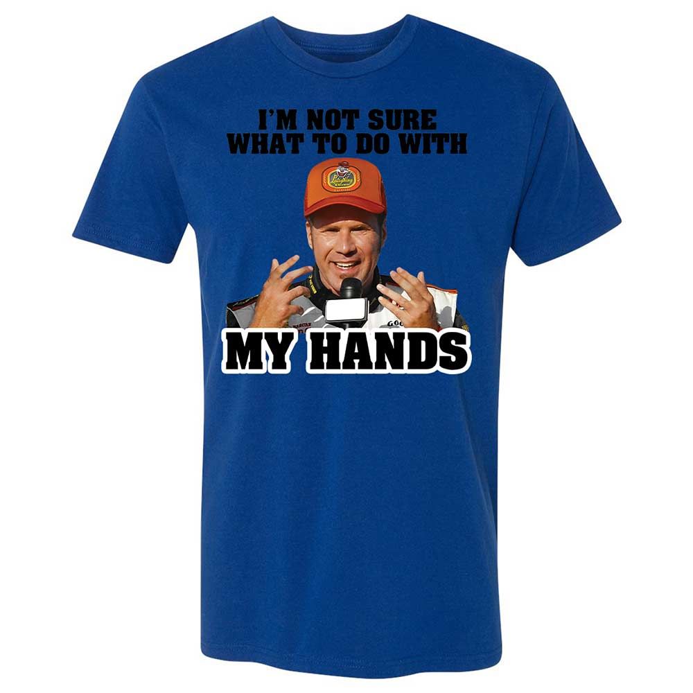 I'm Not Sure What To Do With My Hands - Royal - 3