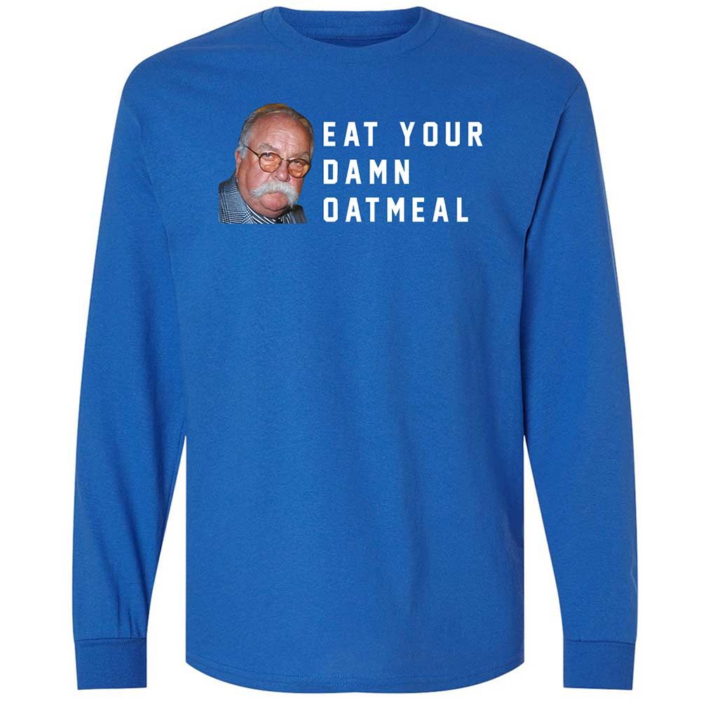 Eat Your Damn Oatmeal - Royal - 3