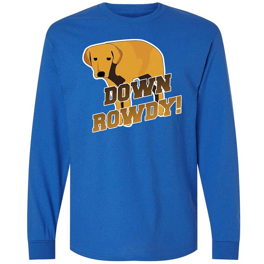 Long Sleeve T-Shirt - SD38CA9Q - Royal - 3