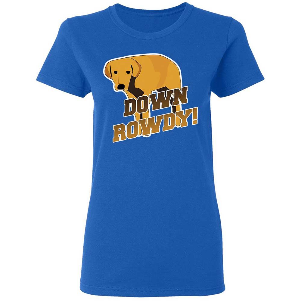 Women's T-Shirt - LXZDDWNR - Royal - 3
