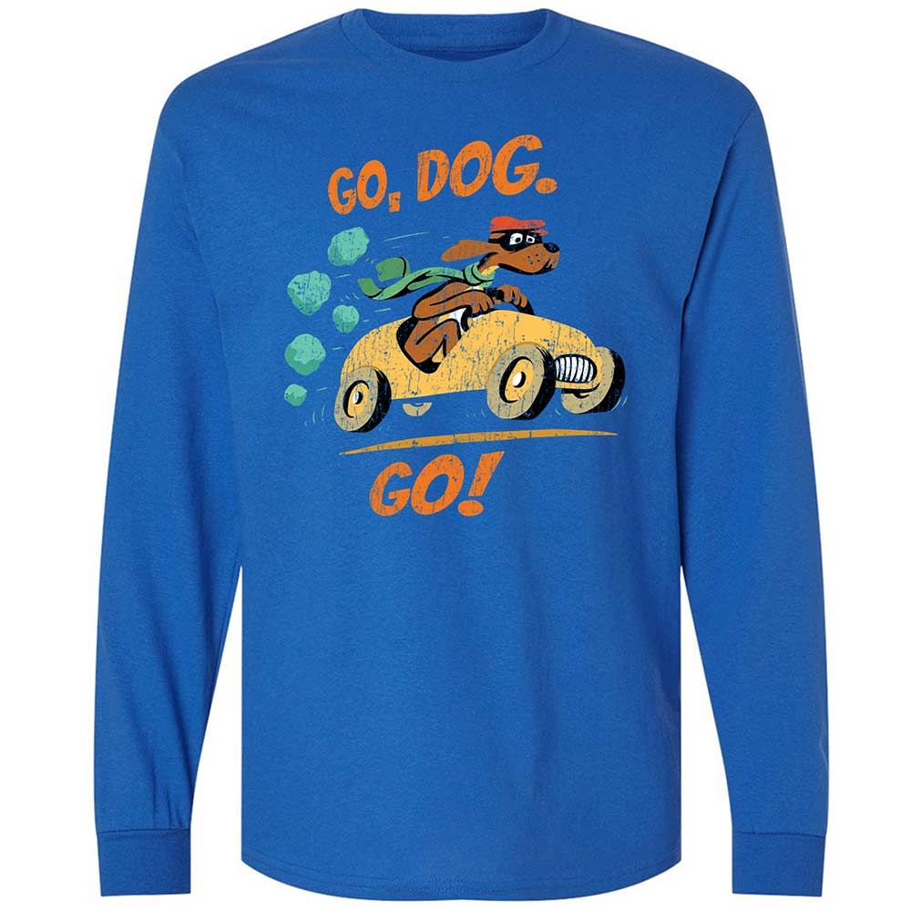 Long Sleeve T-Shirt - Y7CJBYHL - Royal - 3