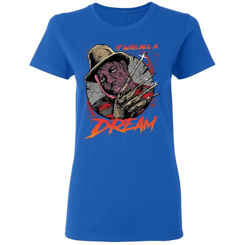 Women's T-Shirt - PA5QWDBV - Royal - 3