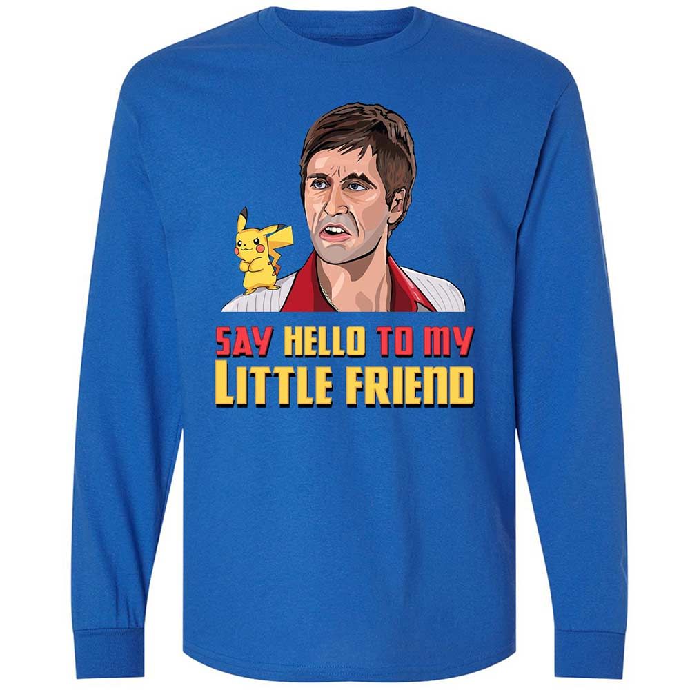 Long Sleeve T-Shirt - PVJX6CV3 - Royal - 3