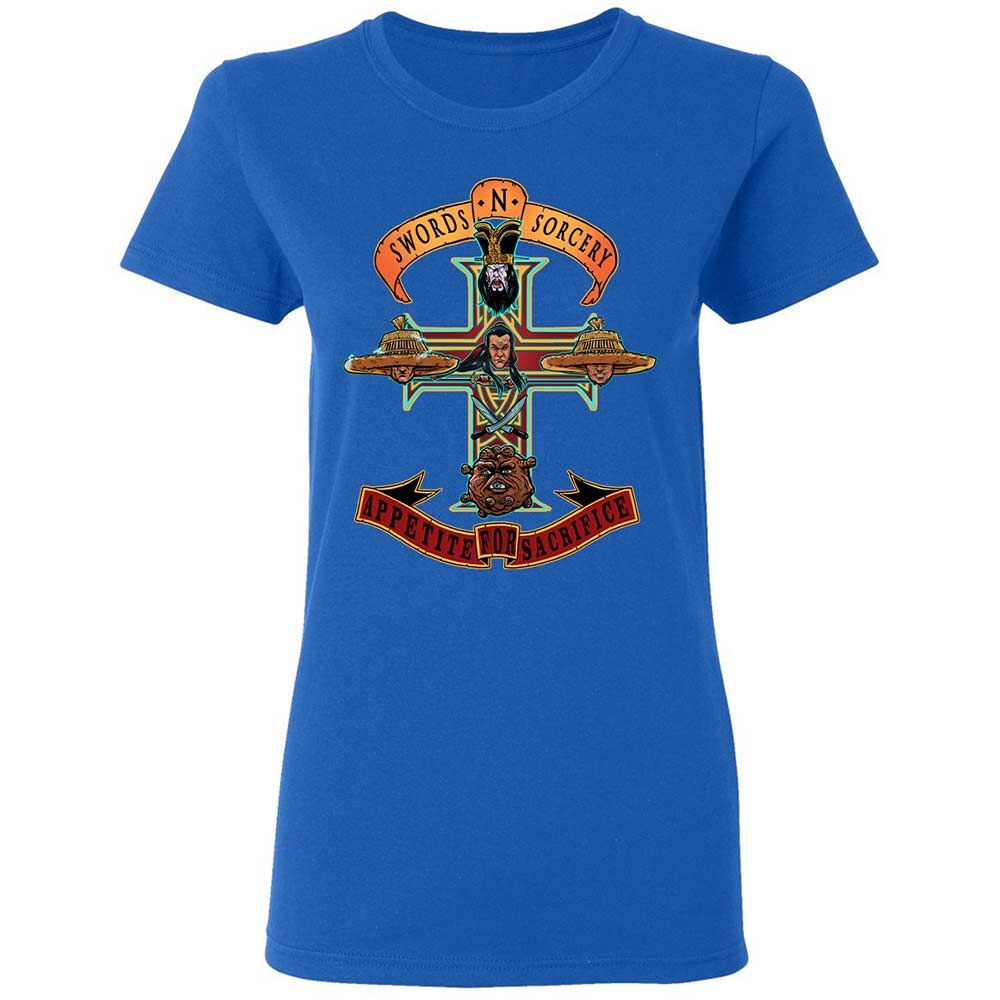 Women's T-Shirt - Z913J3K7 - Royal - 3