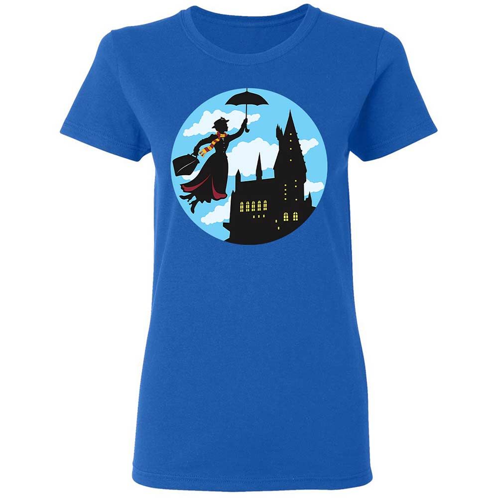 Women's T-Shirt - Y5ZVPCZF - Royal - 3