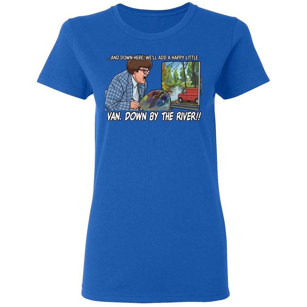 Women's T-Shirt - L49WWW7N - Royal - 3