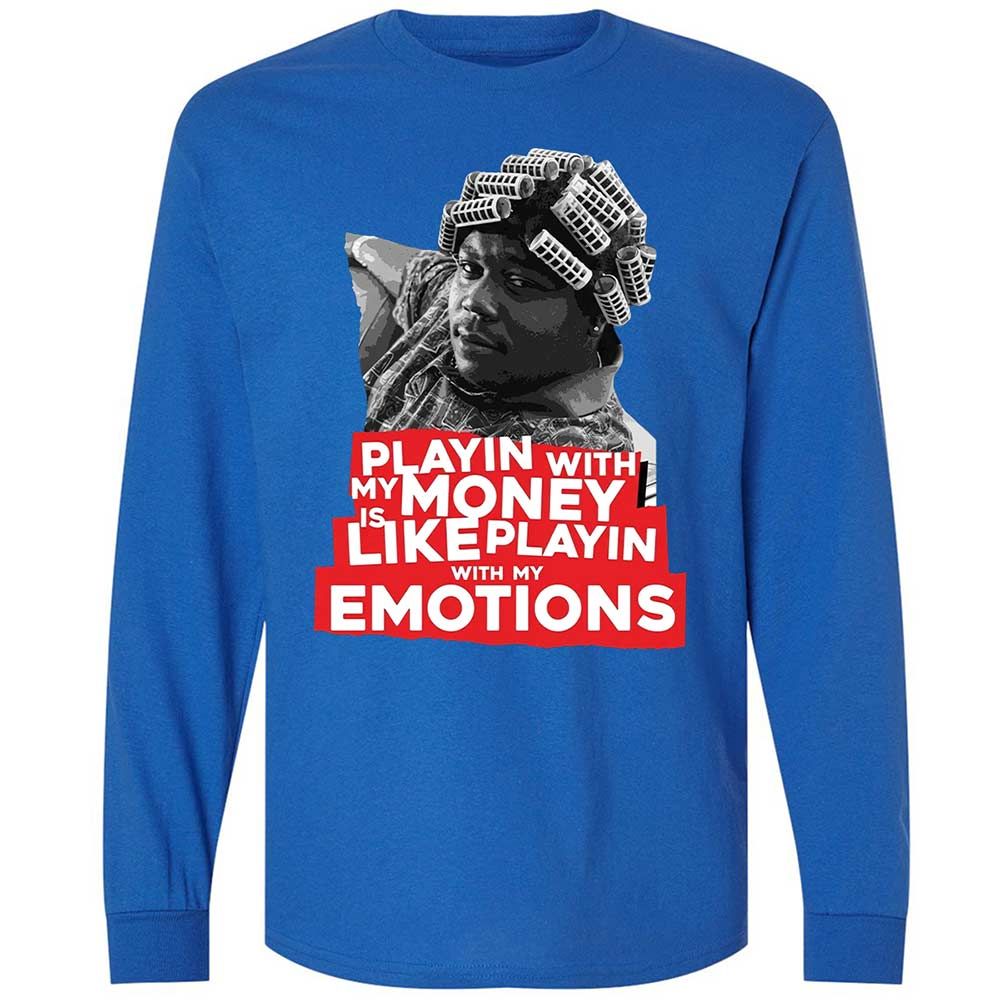Long Sleeve T-Shirt - KHZG4EAD - Royal - 3