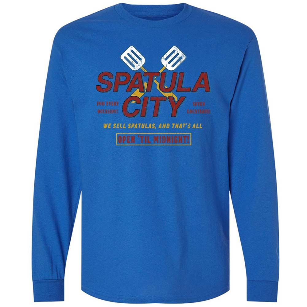 Long Sleeve T-Shirt - 6N3TGL9H - Royal - 3