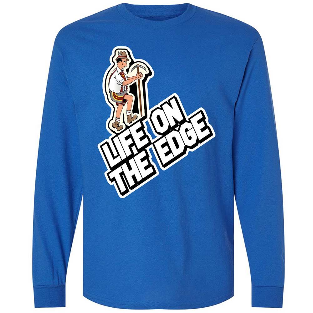 Long Sleeve T-Shirt - F96KEL2A - Royal - 3