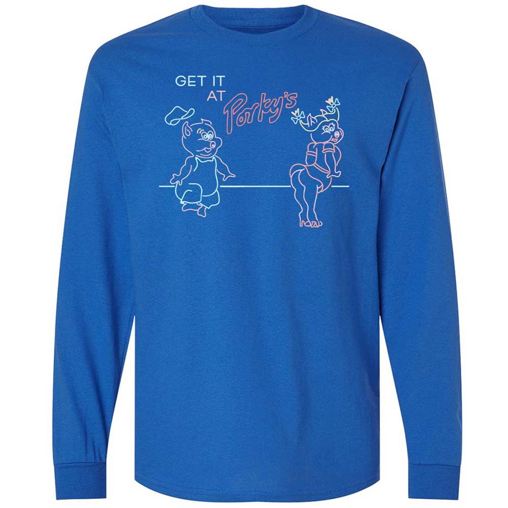 Long Sleeve T-Shirt - D5ZYC1RV - Royal - 3