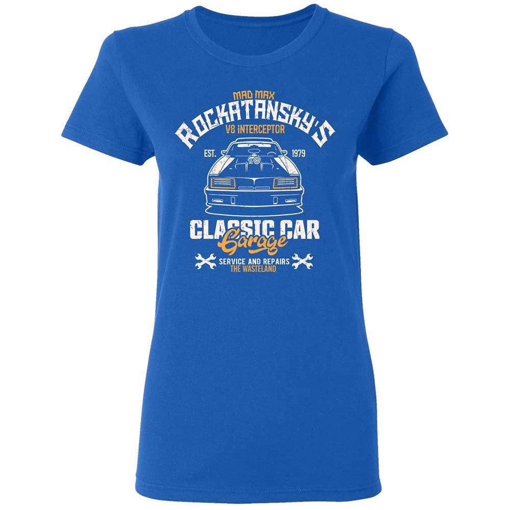 Women's T-Shirt - Q2YA5U87 - Royal - 3
