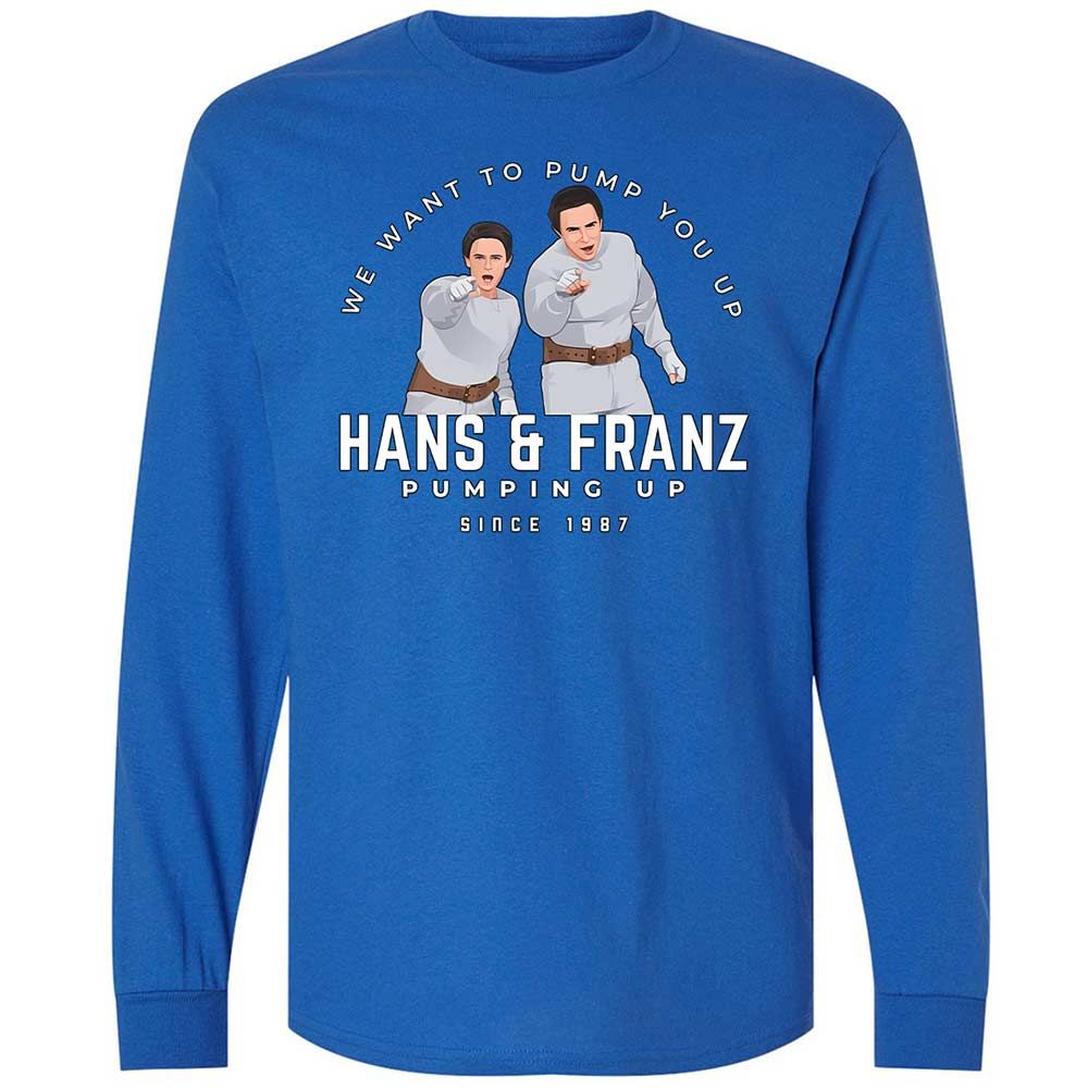 Long Sleeve T-Shirt - WY1SZX9L - Royal - 3