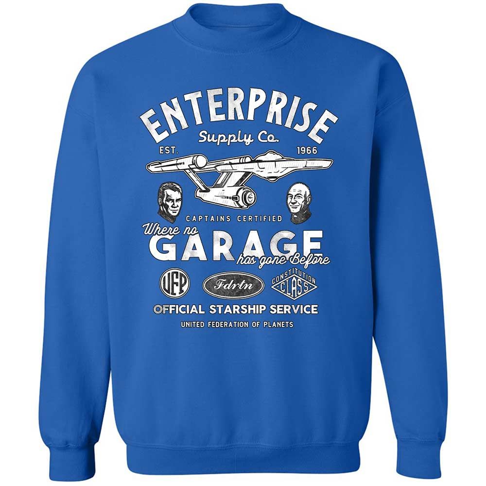 Classic Unisex Sweatshirt - DTLE42SJ - Royal - 3